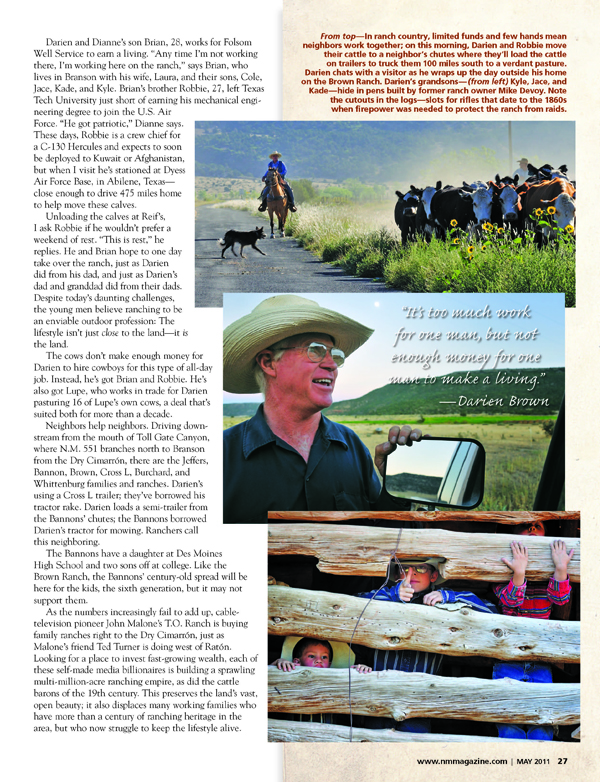 Brown Ranch - New Mexico Magazine